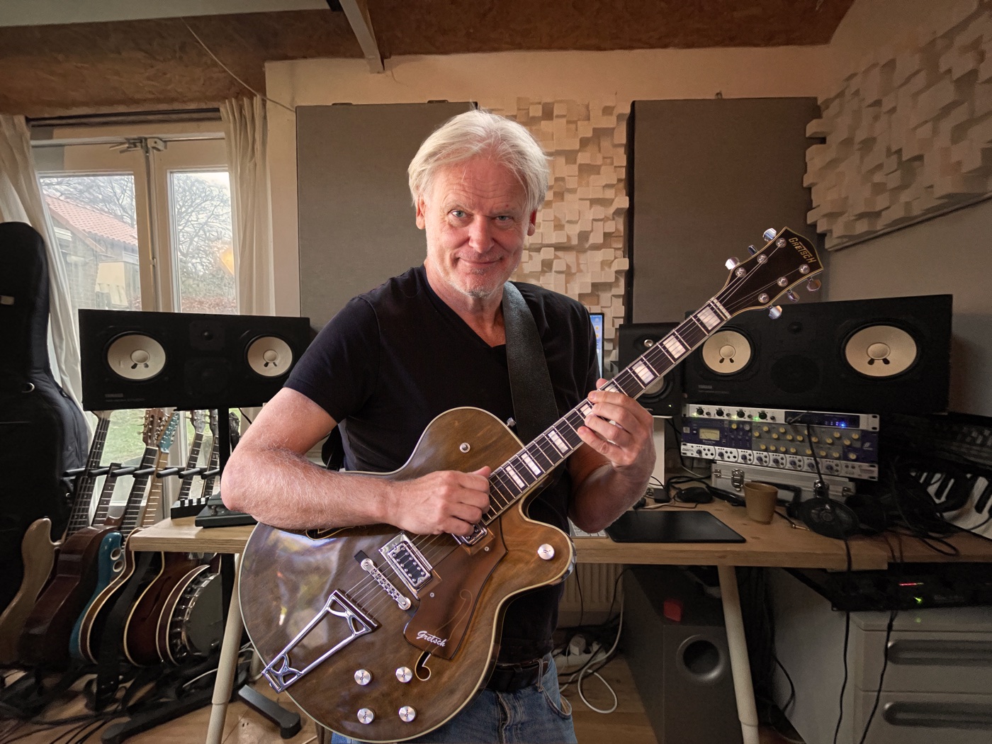 Tom Klein in zijn studio
